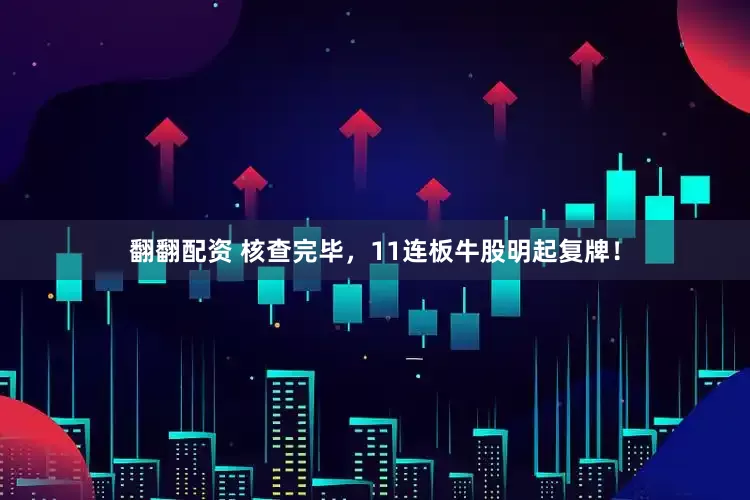 翻翻配资 核查完毕，11连板牛股明起复牌！